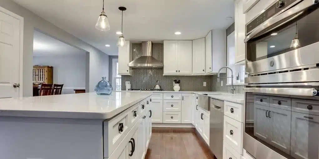 Gray + White Kitchen Remodel